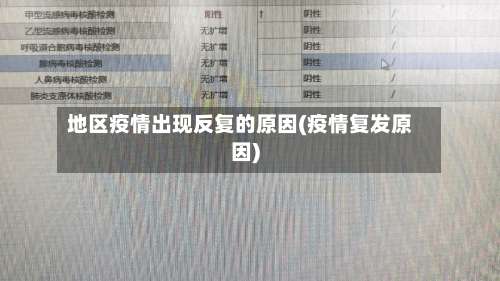 地区疫情出现反复的原因(疫情复发原因)-第2张图片