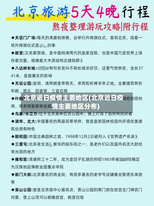 北京近日疫情主要地区(北京近日疫情主要地区分布)-第2张图片