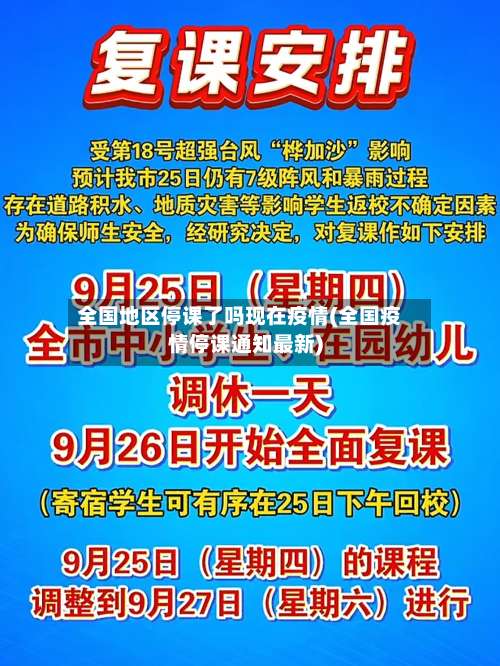 全国地区停课了吗现在疫情(全国疫情停课通知最新)-第3张图片
