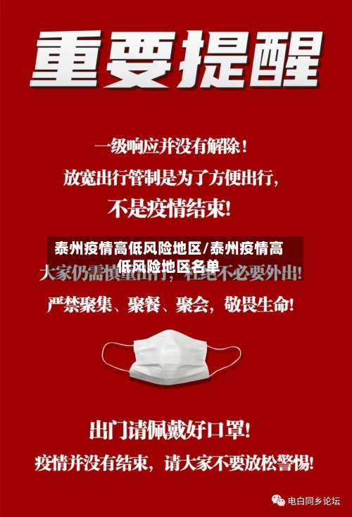泰州疫情高低风险地区/泰州疫情高低风险地区名单-第2张图片
